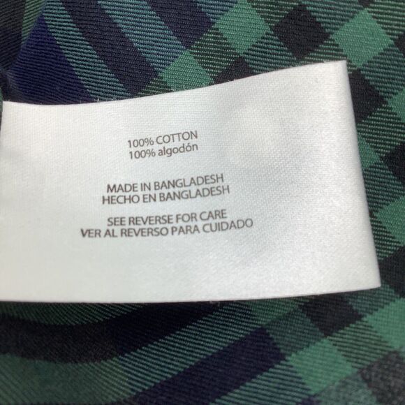 Orvis Mens‎ Long Sleeve Button Up Heavy Cotton Shirt Plaid Size Large - Picture 5 of 6